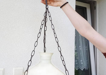 Ozdobna lampa wisząca retro - żyrandol