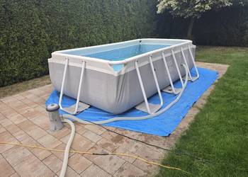 Basen INTEX  300 × 175  komplet drabina pompa plandeka 3x1,75