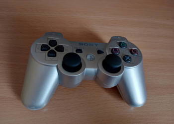 Dualshock 3 ORYGINALNY - PS3 - Pad - Playstation - SREBRNY