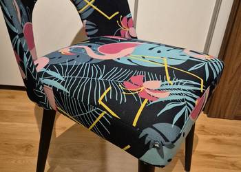 Krzesło muszelka prl