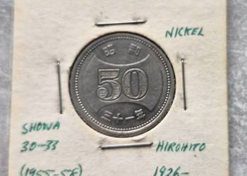 C2) JAPONIA - 50 Yen- 1955 r.