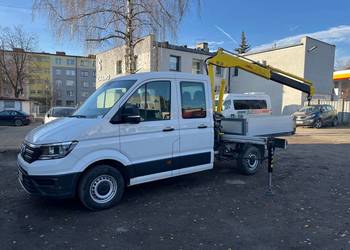 CRAFTER 2.0TDI Doka HDS 3400kg! klima, krajowy, bezwypadkowy, 1wł, 7os