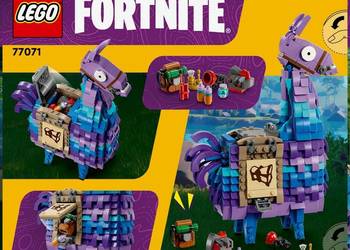 LEGO Fortnite, Lama zaopatrzeniowa, ekwipunek, 77071, 12+, klocki
