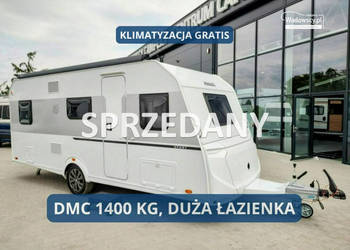 przyczepy kempingowe Knaus Sport 500 KD - z dużą łazienką! DMC 1400 KG Od …