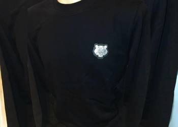 Bluza męska bawełniana KENZO - czarna, rozmiar XL regular fit przecena