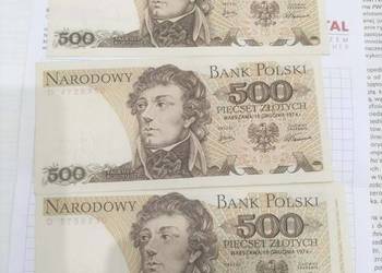 Banknoty 500 zł