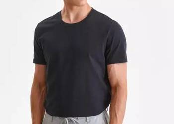 granatowy t-shirt męski Top Secret