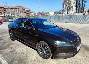 Skoda Superb 2.0 TDI L&K DSG - serwis ASO, bezwypadkowy