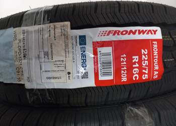2x nowe opony Fronway 225/75/16c wielosezonowe