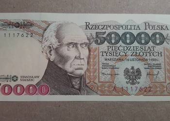 RZADKOŚĆ !!! 50000 złotych 1993 s. A UNC !!!