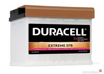 Akumulator duracell efb Duracell DE70 EFB