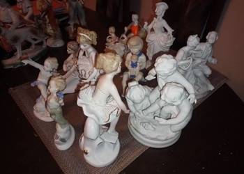 Figurka porcelanowa figurki porcelana Miniaturowe wazy cukiernica dzieci