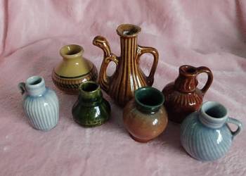 Miniaturki wazoników PRL 7 szt.