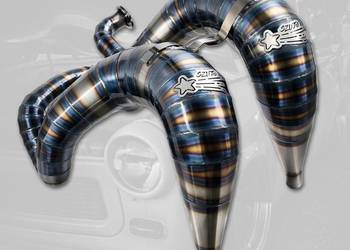 Trabant 601 - sportowe układy wydechowe