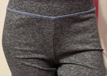Stylowe szare spodnie sportowe Crivit – rozmiar S (36/38)