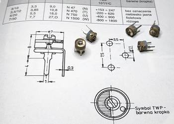 Kondensator Trymer KCD 7/30 CERAD