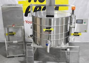 Kocioł serowarski (warzelny) z mieszadłem 20-2500 L, pasteryzator z WI-FI