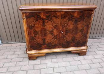 Komoda Pomocnik ART-DECO Orzech Zjawiskowa Stara Antyk Po Renowacji.