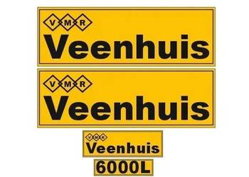 Naklejki oklejenie naklejka - VEENHUIS 6000L Zamiennik