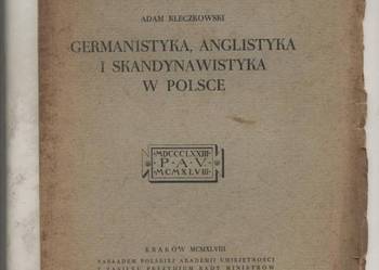 Germanistyka, anglistyka i skandynawistyka w Polsce