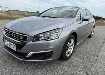 Peugeot 508 lift 2,0 bluehdi 150km mały przebieg 2018r Solar kamera