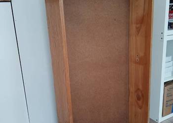 Drewniana skrzynia szuflada pod łóżko regał