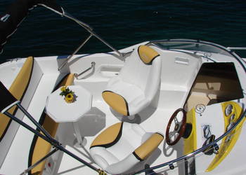 PROMOCJA komplet łódź OLYMPIA 570 z silnikiem 60 KM Mercury