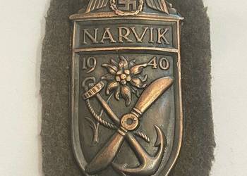 Niemiecka naszywka Narwik 1940