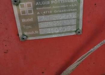 Kosiarka dyskowa pottinger cat 250 Nova. Całość lub część