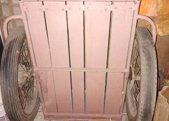 Wózek ogrodowy gospodarczy PRL