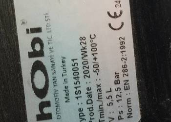 Zbiornik powietrza 4L 5L 10L 20L 25L 30L 40L Atego Actros MAN DAF