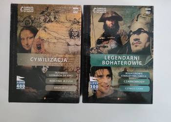 Cywilizacja i Legendarni Bohaterowie (BBC) - filmy DVD