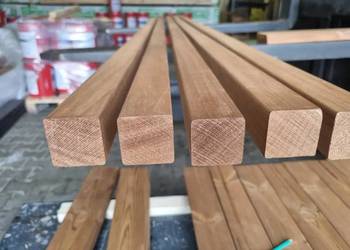 Kantówka lamela thermo abachi ayous KL. Fas Natur 40x40mm