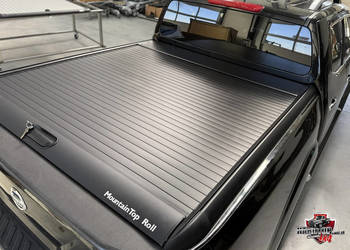 Roleta zwijana zabudowa Aluminiowa Mountain Top  Czarna - Nissan Navara NP