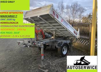 WYWROTKA IVECO DAILY - MAXICARGO DMC 3500kg !