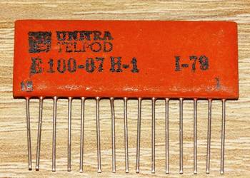 Układ scalony hybrydowy E-100-07H1 multiwibrator astabilny MA UNITRA TELPOD