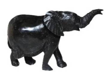 Słoń Rzeźba afrykańska z kamienia