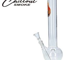 Bongo Szklane Chillout Smoke 35 cm Fajka Wodna Kulista 40 mm