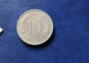 Stare monety 10 koron 1979 Dania