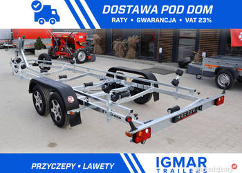 Przyczepka podłodziowa TEMARED BOAT B25/086/21 V FULL LED ALUFELGI