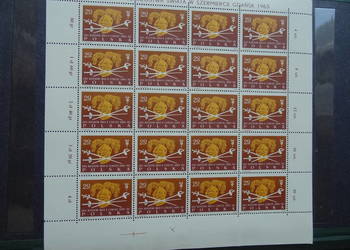 Znaczki pocztowe Polska Fi 1257-1262** Arkusz