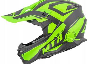 Kask motocyklowy MTR X6B homologacja cross enduro hulajnoga elektryczna XS