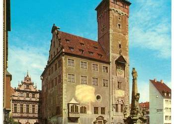 Stare zdjęcie pocztówka fotografia widokówka wurzburg