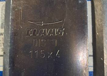 Nożyk kosiarki Claas  000952042 oryginał  115x48x4  prawy