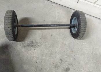 Oś koła wózka agregat itp.
