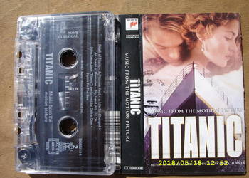 + Filmowa ,kaseta; TITANIC--JAMES HORNER .