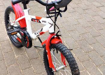 Rower koła 16" na wiek dziecka 4-7 lat