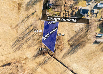 Działka budowlana | Borek | 8,95 ar | Media