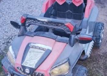 Auto elektryczne dla dziecka, duże Jeep
