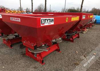 STRUMYK 600 litrów Rozsiewacz 2-tarczowy do nawozów Dowóz